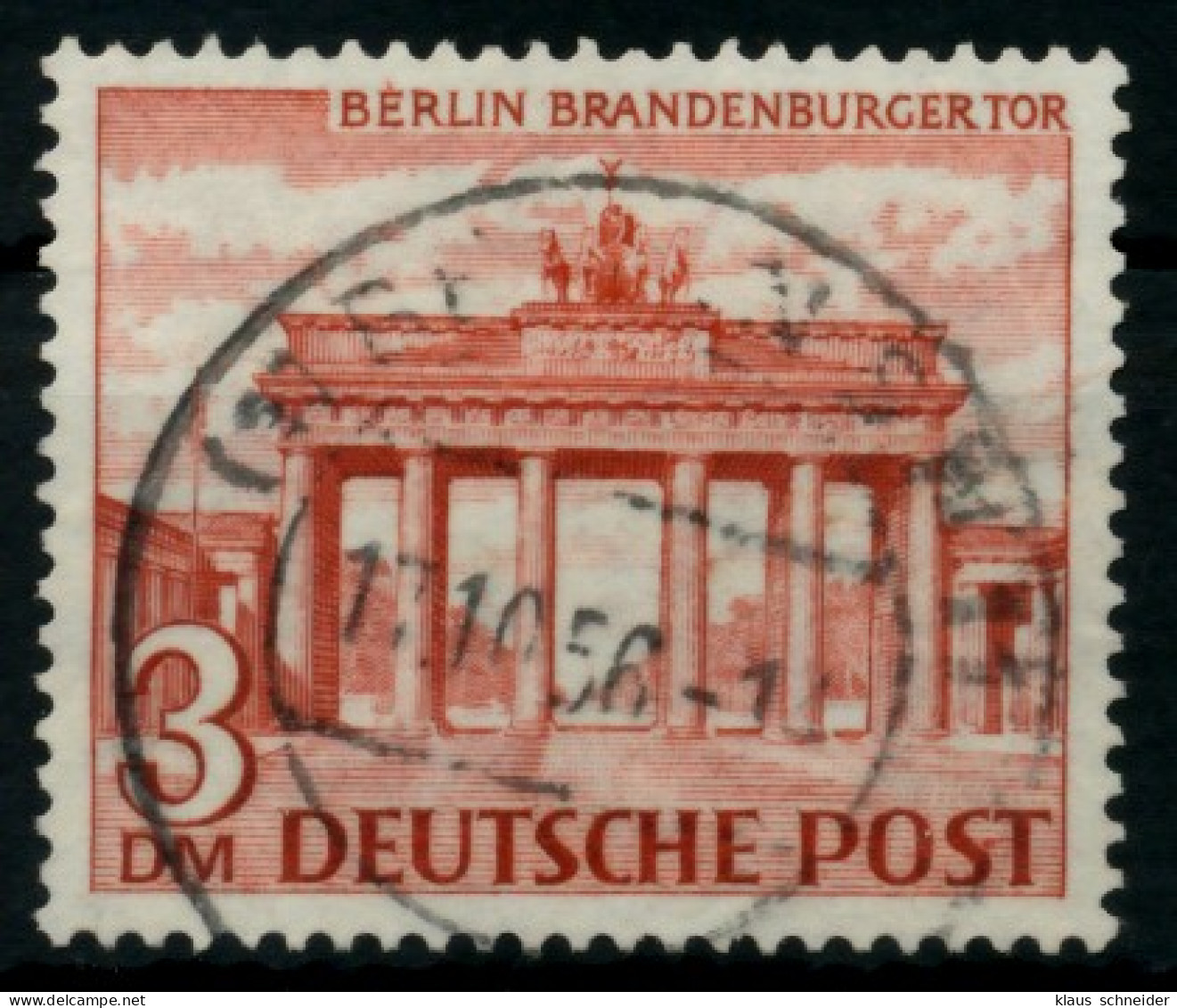 BERLIN DS BAUTEN 1 Nr 59 Zentrisch Gestempelt X6E0E3E - Usados