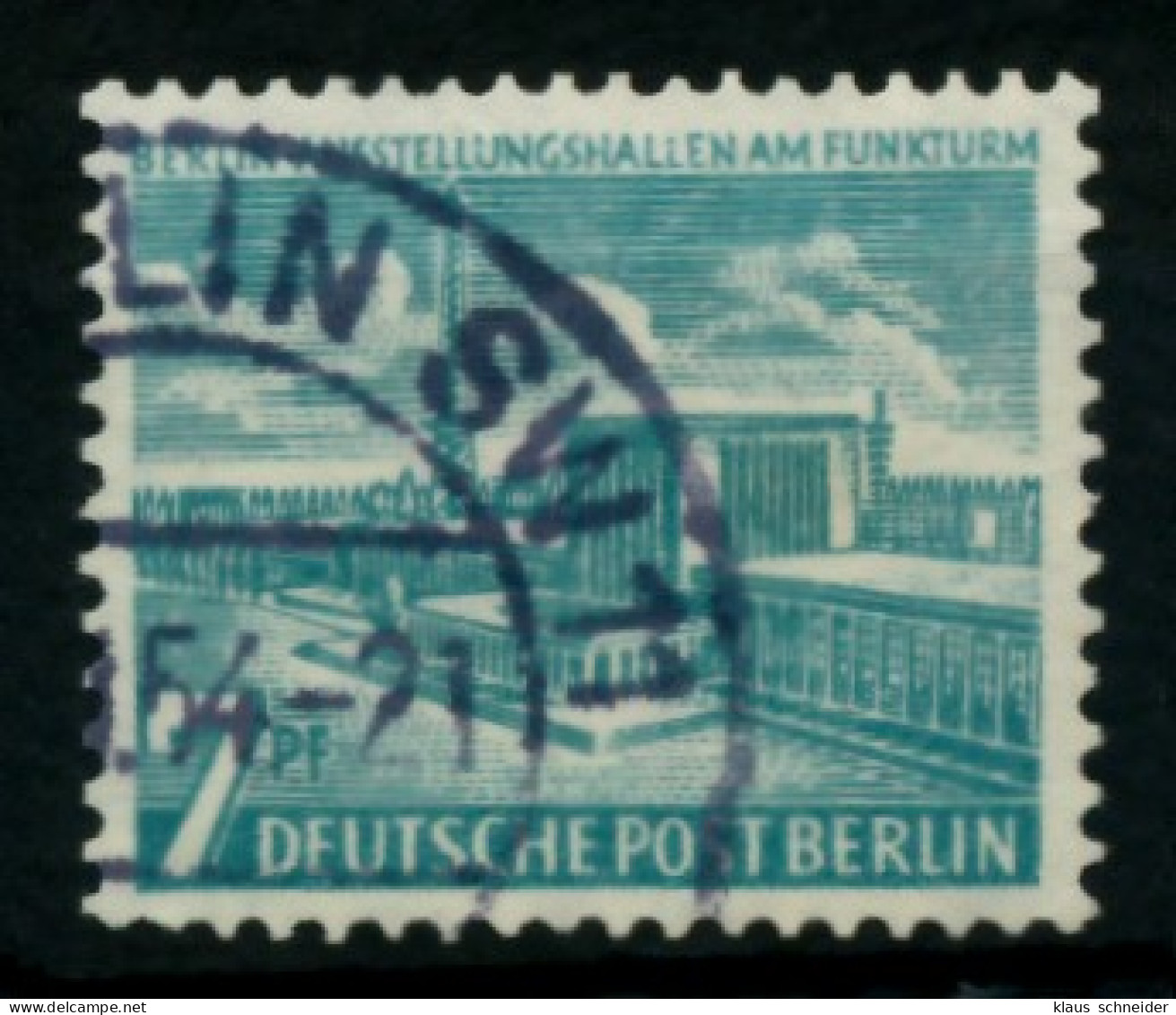 BERLIN DS BAUTEN 1 Nr 121 Gestempelt X6E11A2 - Used Stamps