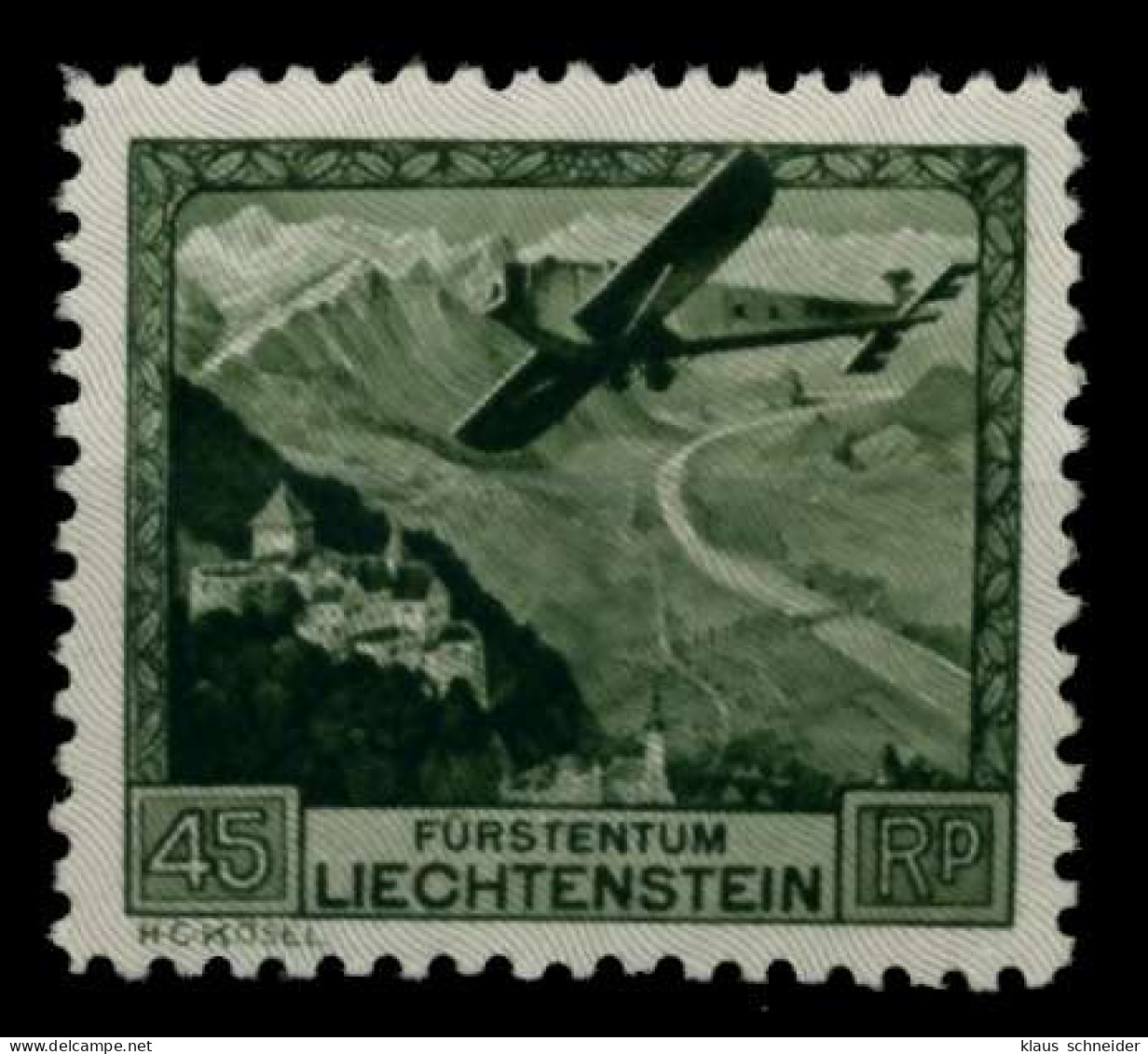 LIECHTENSTEIN 1930 Nr 112 Ungebraucht X6FE066 - Neufs