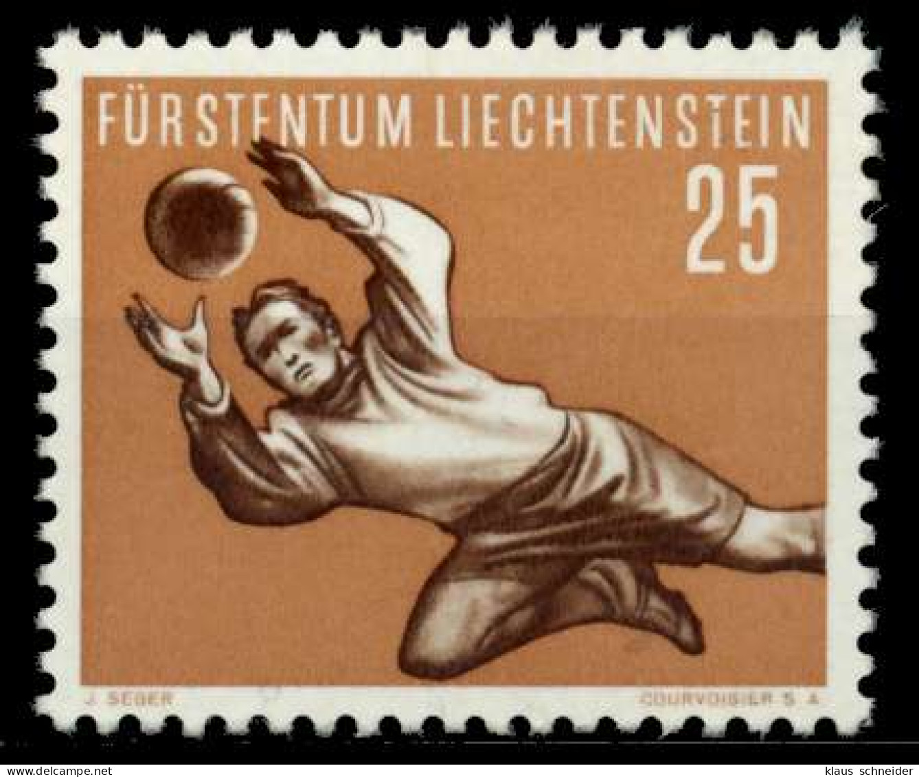 LIECHTENSTEIN 1954 Nr 324 Postfrisch X6FE212 - Unused Stamps