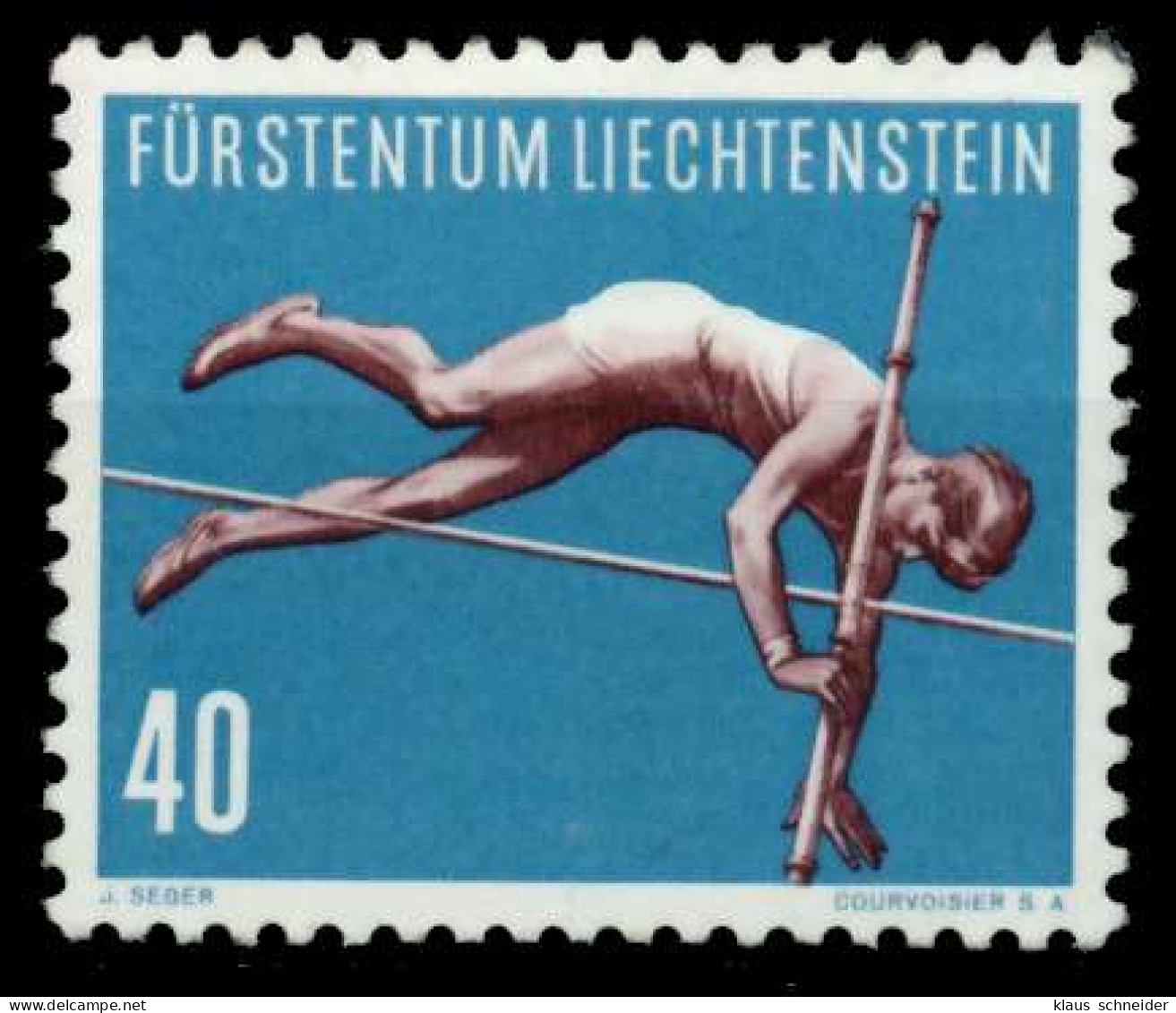 LIECHTENSTEIN 1956 Nr 344 Postfrisch X6FE6E6 - Neufs