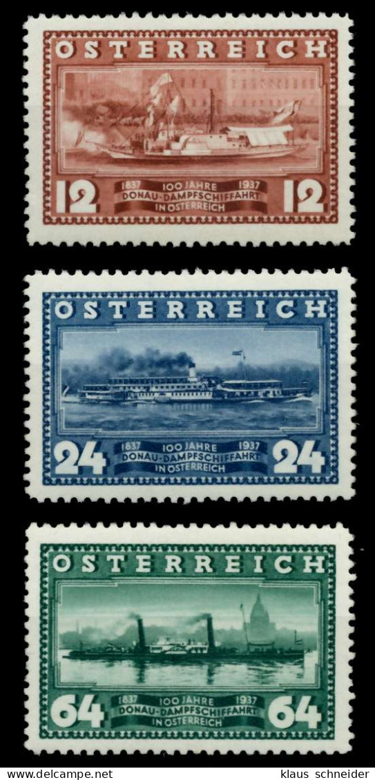 ÖSTERREICH 1937 Nr 639-641 Postfrisch X7165D2 - Unused Stamps