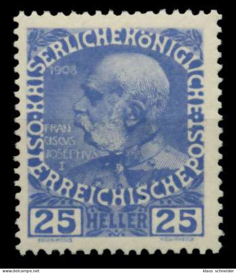 ÖSTERREICH 1908 Nr 147x Postfrisch X716ABA - Unused Stamps