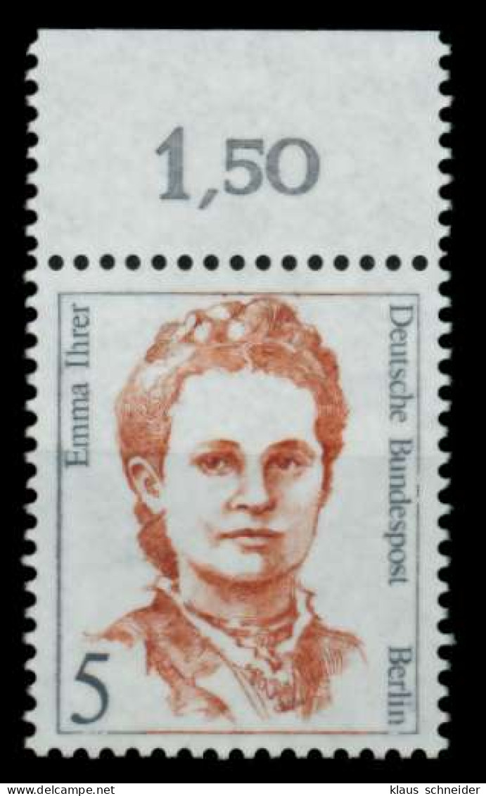 BERLIN DS FRAUEN Nr 833 Postfrisch ORA X72B3D2 - Unused Stamps