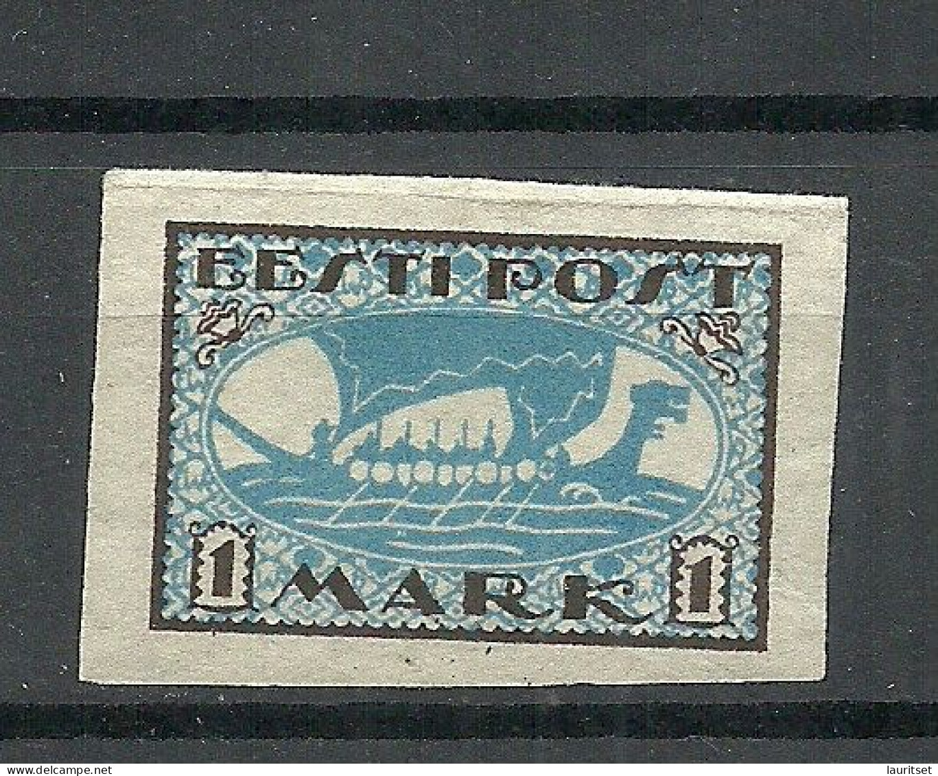 ESTLAND Estonia 1920 Michel 12 X (white Paper) MNH - Estonie