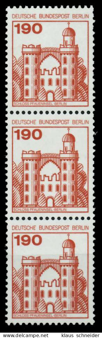 BERLIN DS BURGEN U. SCHLÖSSER Nr 539R Postfrisch 3ER ST X78352E - Neufs