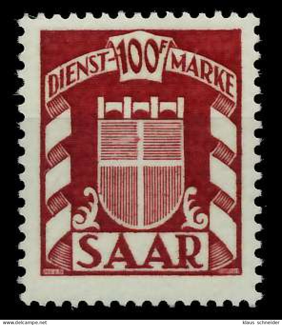 SAAR DIENSTMARKEN Nr 44 Postfrisch X78D85E - Unused Stamps