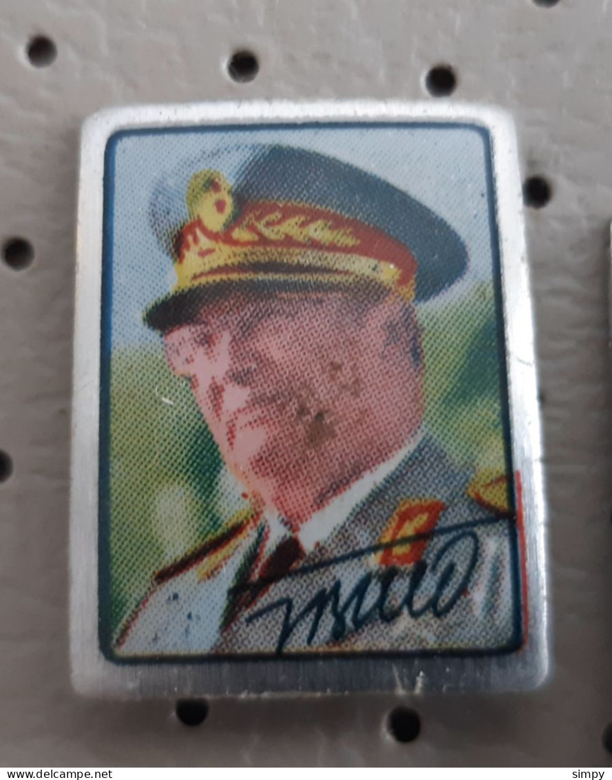 Josip Broz Tito President Of Yugoslavia  Pin - Celebrities