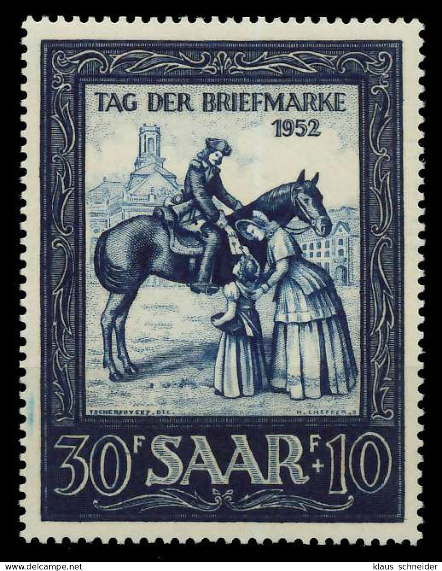 SAARLAND 1952 Nr 316 Postfrisch X7DA71E - Ungebraucht