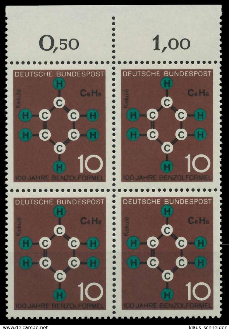BRD 1964 Nr 440 Postfrisch VIERERBLOCK ORA X7ECE4A - Unused Stamps