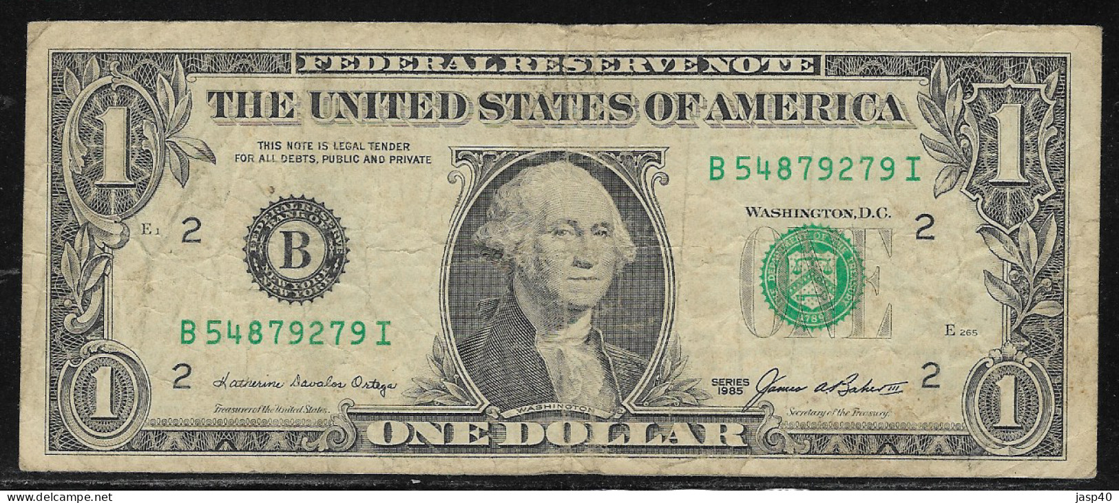 ESTADOS UNIDOS - 1 DOLLAR - Billets De La Federal Reserve (1928-...)