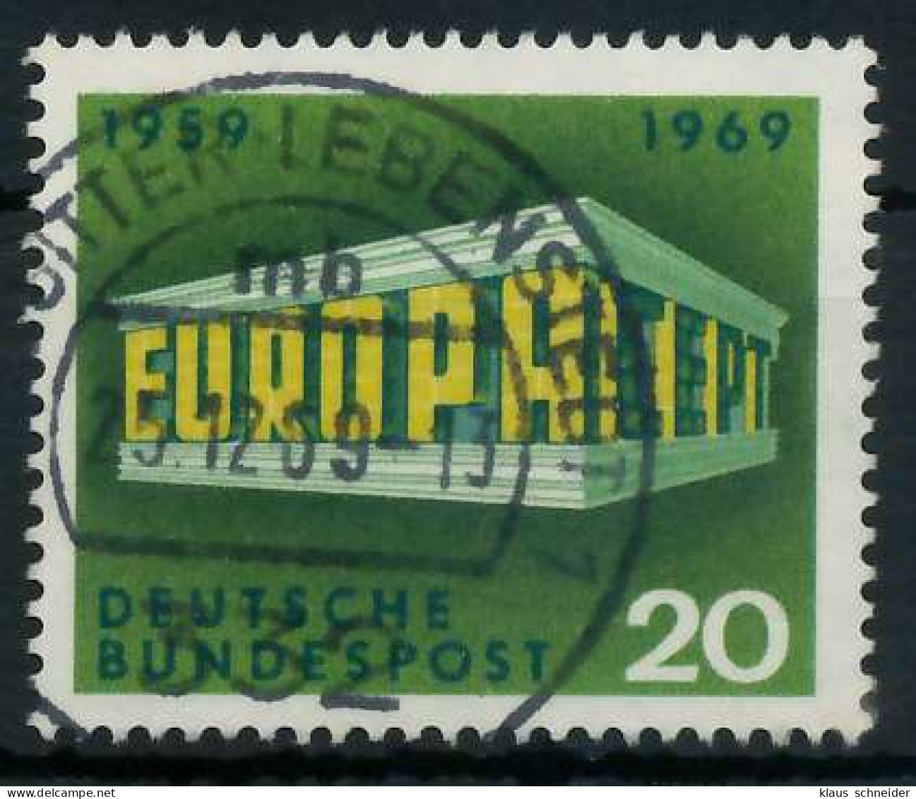 BRD BUND 1969 Nr 583 Gestempelt X832006 - Used Stamps