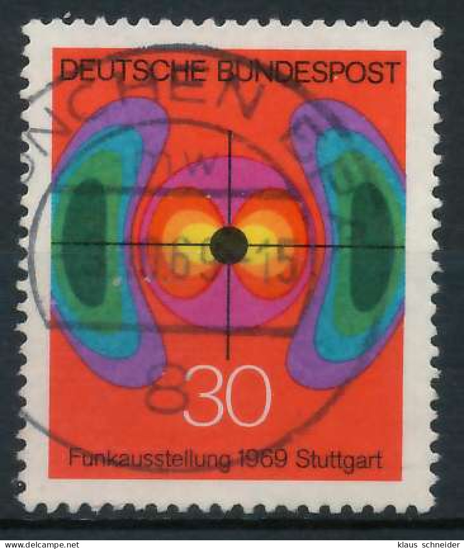 BRD 1969 Nr 599 Gestempelt X83297A - Used Stamps
