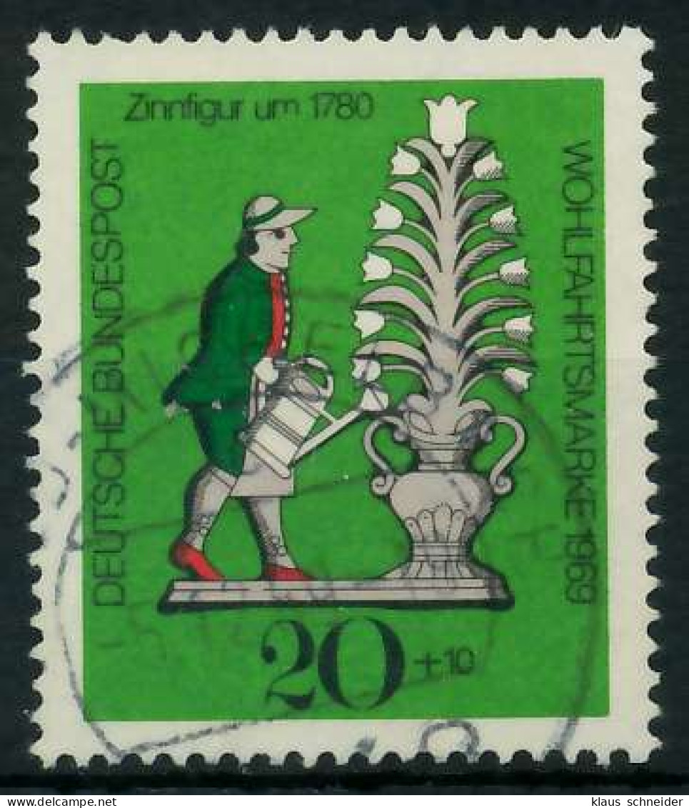 BRD 1969 Nr 605 Gestempelt X832A42 - Used Stamps