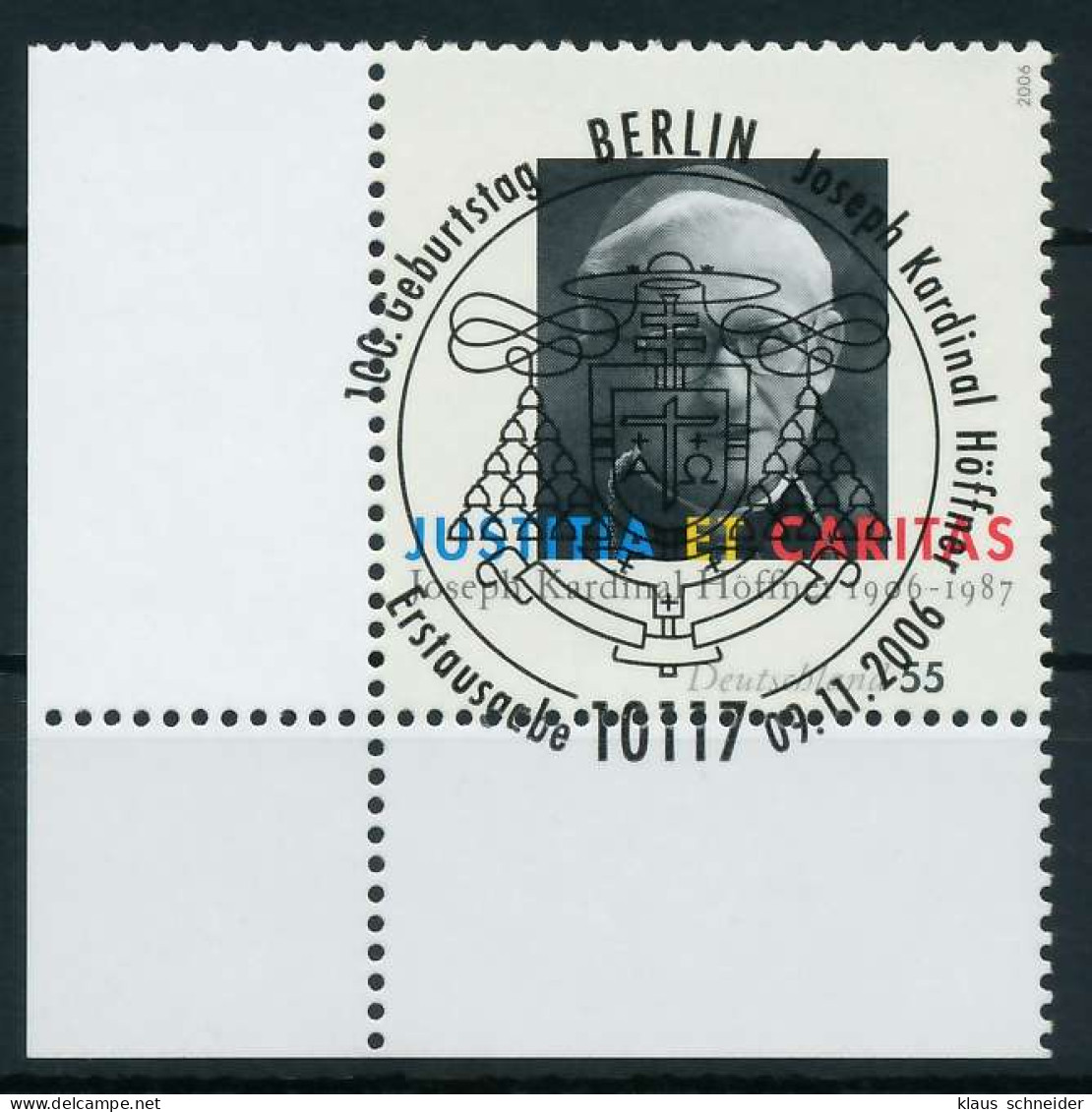 BRD 2006 Nr 2572 ESST Zentrisch Gestempelt ECKE-ULI X84A45A - Used Stamps