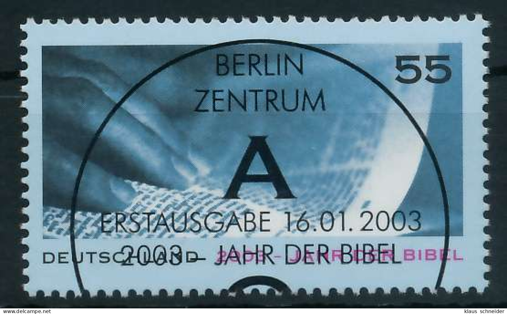 BRD 2003 Nr 2312 ESST Zentrisch Gestempelt X84A67E - Used Stamps