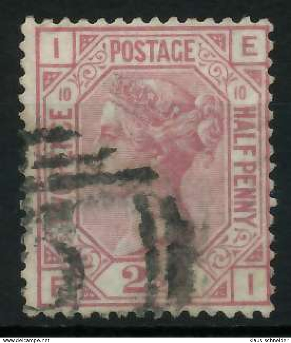 GROSSBRITANNIEN 1840-1901 Nr 47 PL10 Gestempelt X86901E - Gebruikt