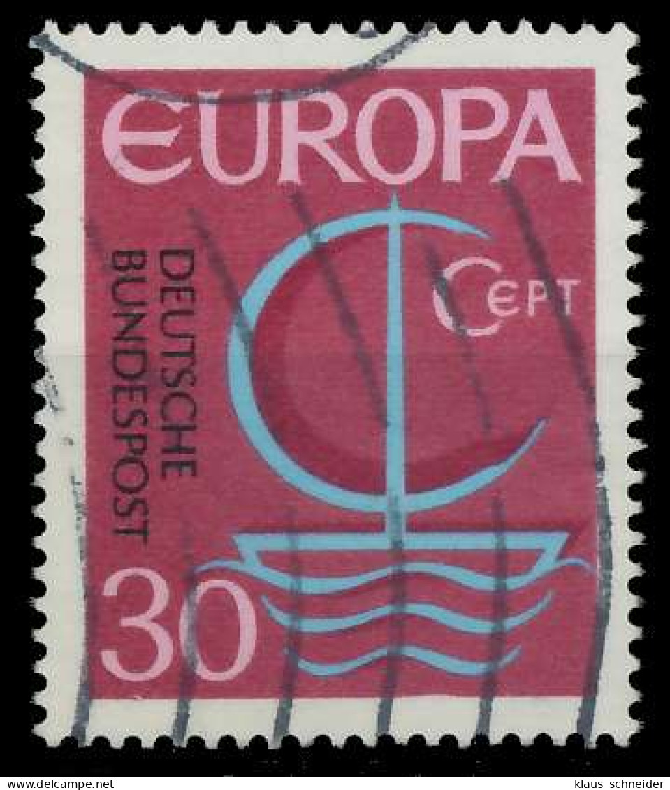 BRD BUND 1966 Nr 520I Gestempelt X63B66A - Used Stamps