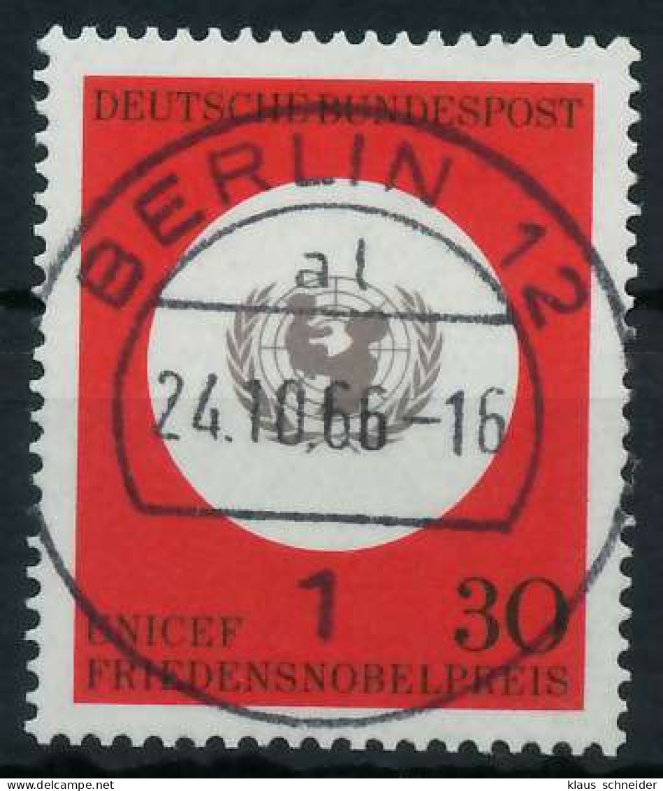 BRD BUND 1966 Nr 527 Zentrisch Gestempelt X69B64E - Used Stamps