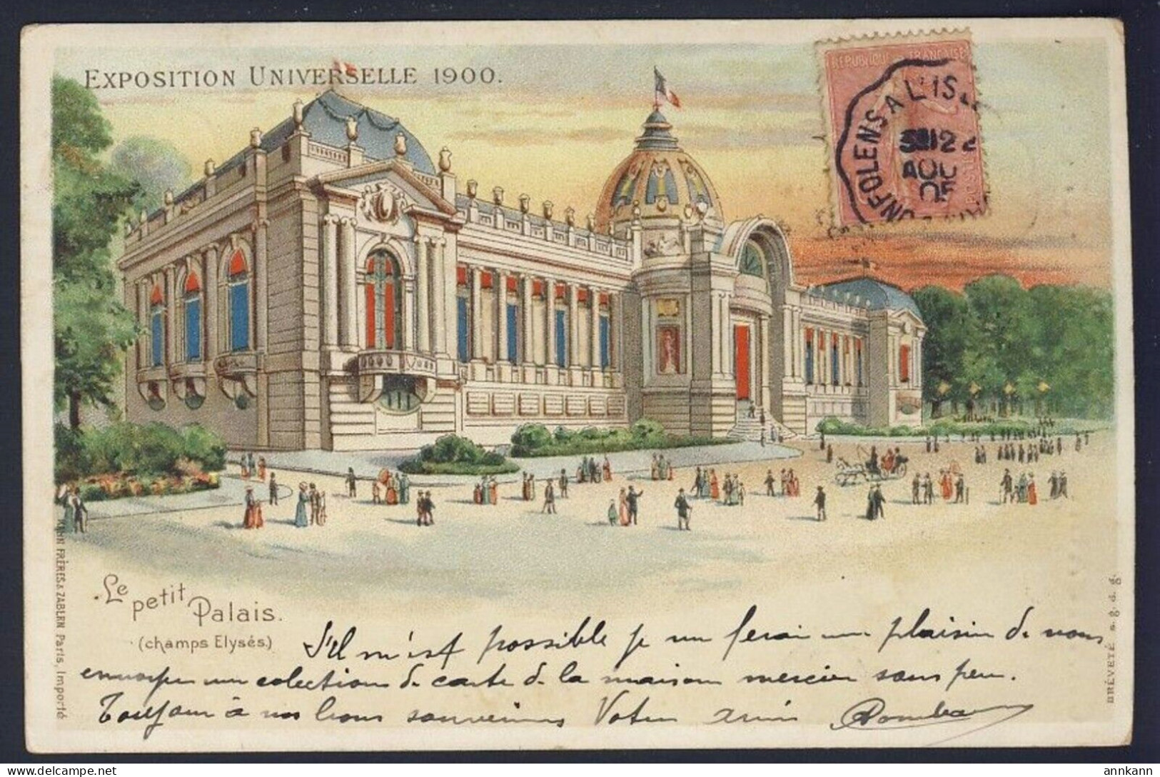 HOLD TO LIGHT HTL - Exposition 1900 Le Petit Palais (Champs Elyses) Paris France - Contraluz