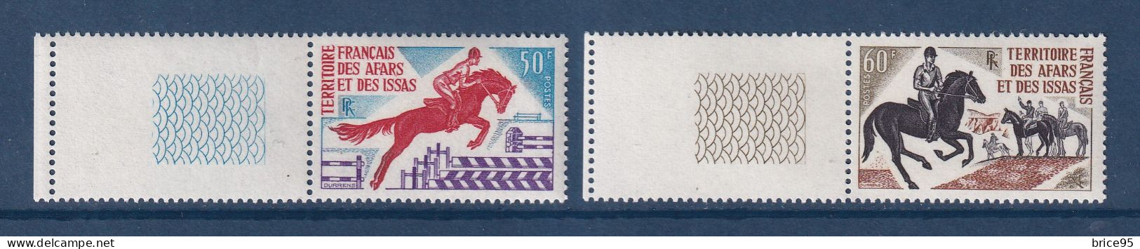 Afars Et Issas - YT N° 365 Et 366 ** - Neuf Sans Charnière - 1970 - Unused Stamps