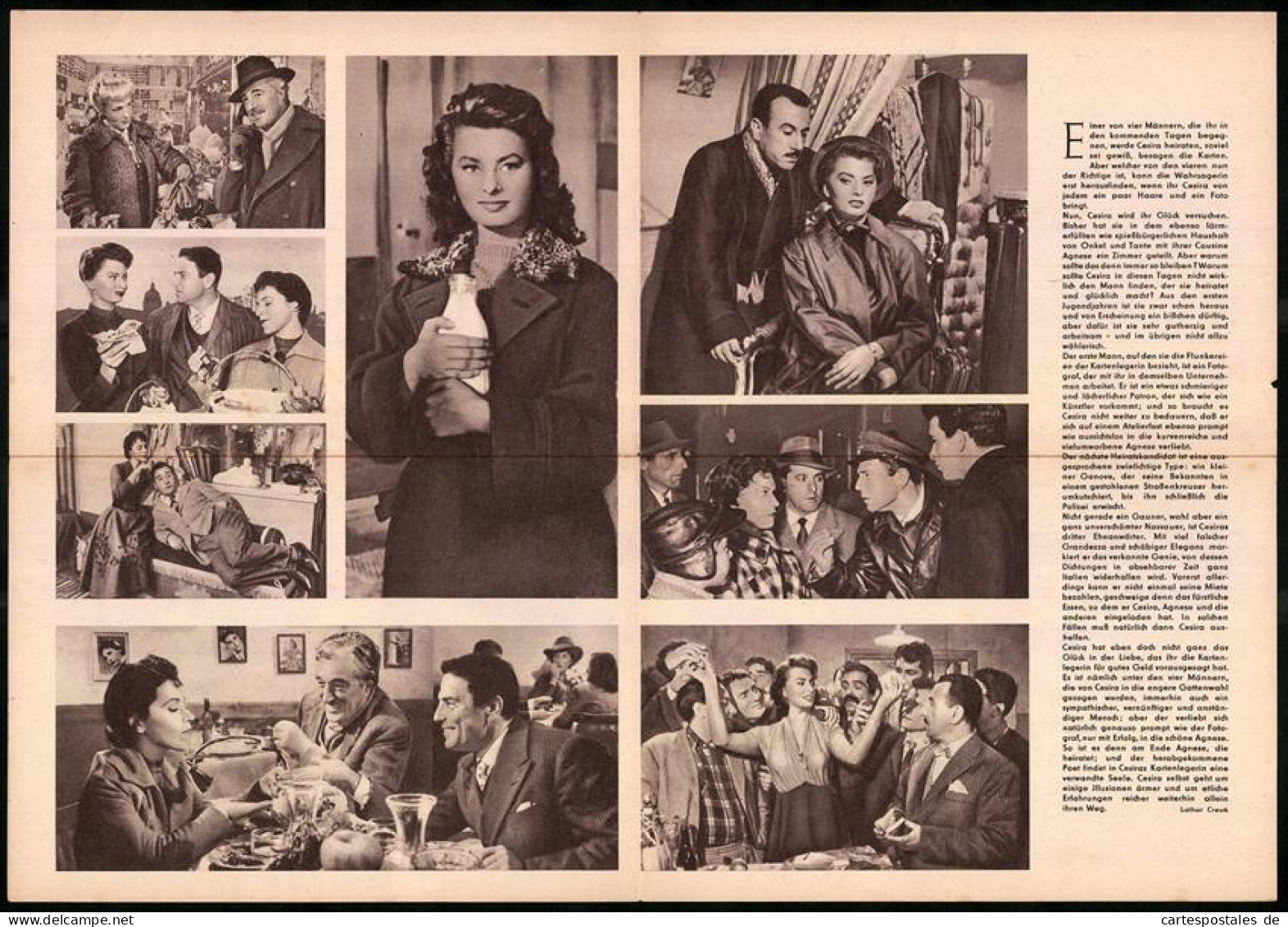 Filmprogramm PFP Nr. 44 /58, Im Zeichen Der Venus, Sophia Loren, Franco Valeri, Regie: Dino Risi  - Revistas