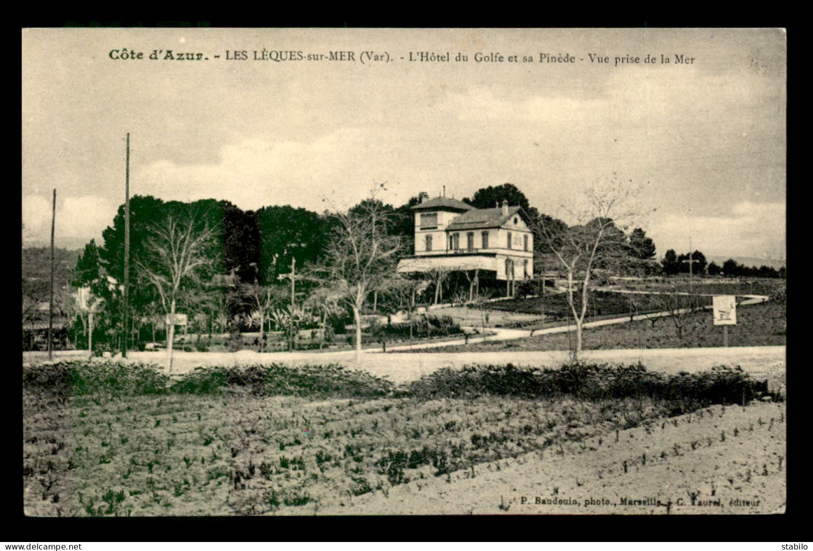 83 - ST-CYR-SUR-MER - LES LEQUES - L'HOTEL DU GOLFE - Saint-Cyr-sur-Mer