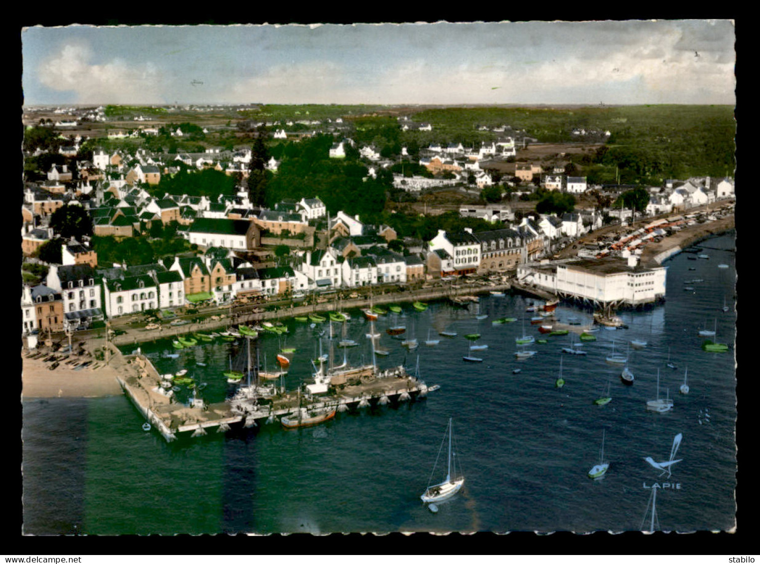 56 - LA TRINITE-SUR-MER - VUE AERIENNE - LE PORT - La Trinite Sur Mer