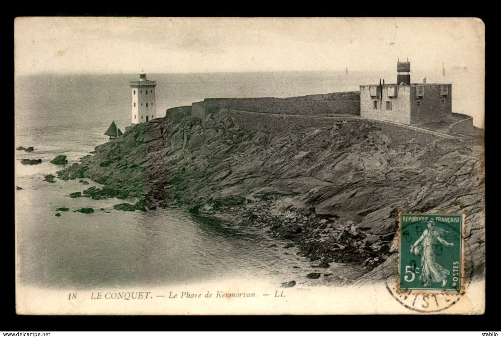 29 - LE CONQUET - LE PHARE DE KERMORVAN - Le Conquet