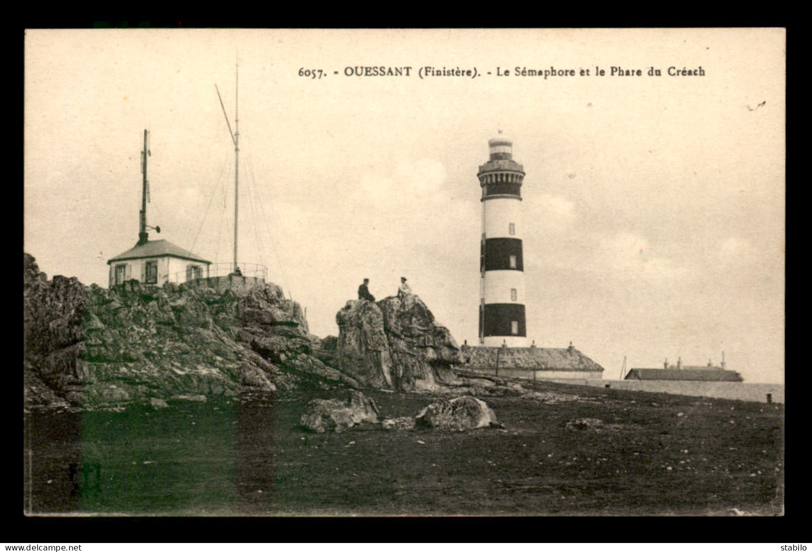 29 - OUESSANT - LE SEMAPHORE ET LE PHARE DU CREAC'H - Ouessant