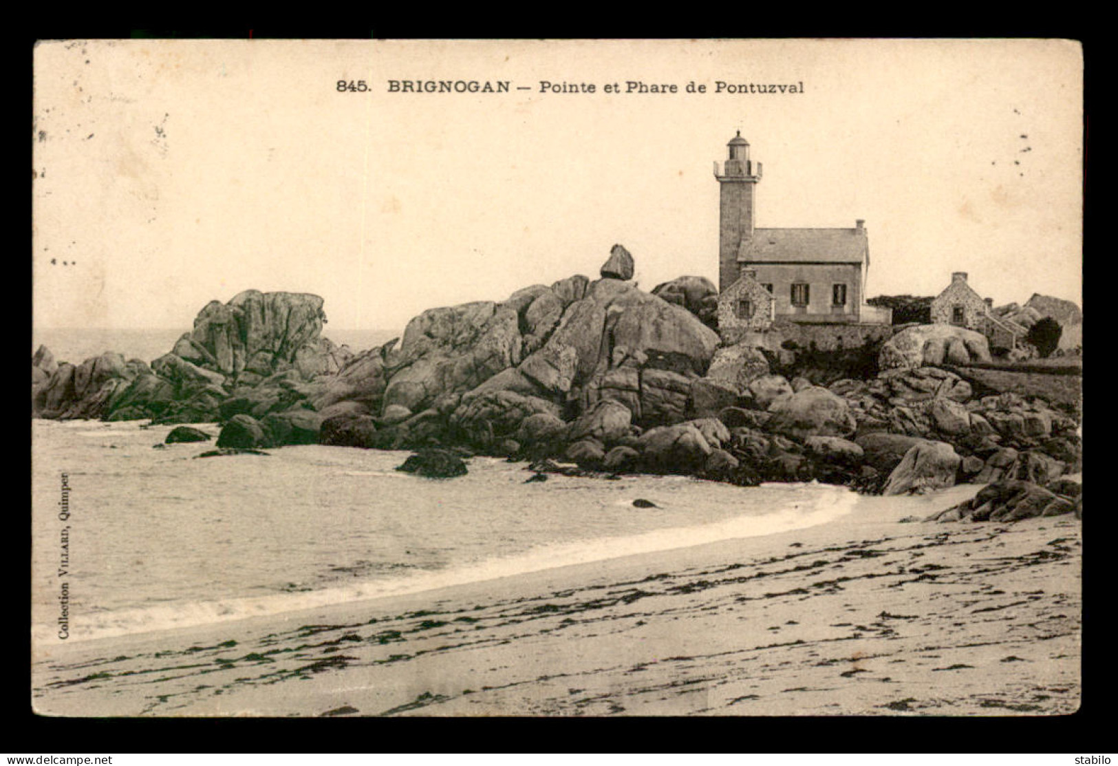 29 - BRIGOGNAN - POINTE ET PHARE DE PONTUZVAL - Brignogan-Plage