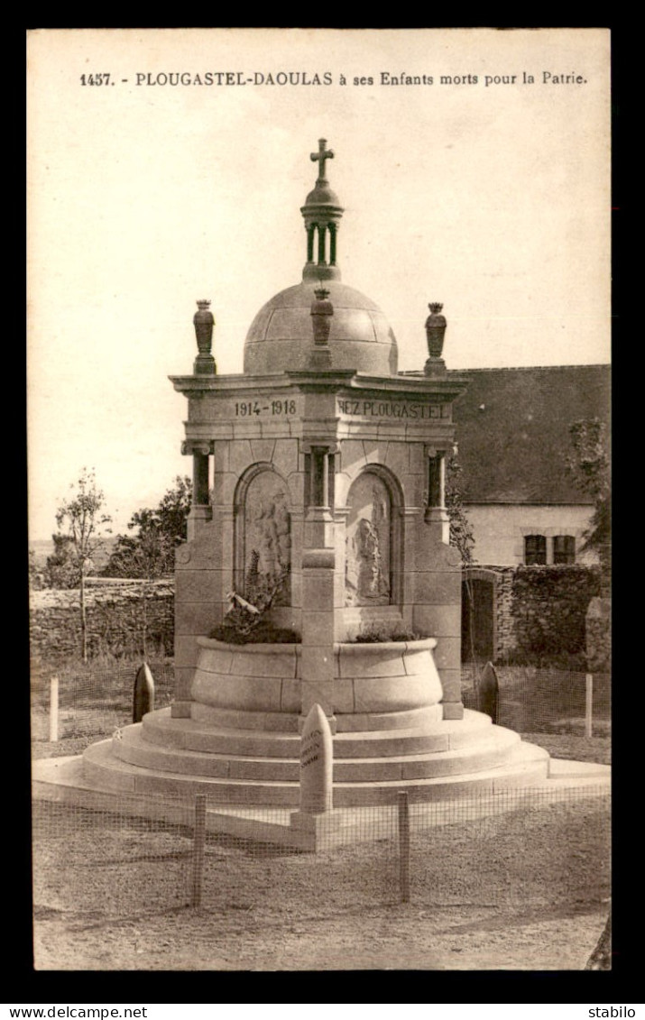 29 - PLOUGASTEL-DAOULAS - MONUMENT AUX MORTS - Plougastel-Daoulas