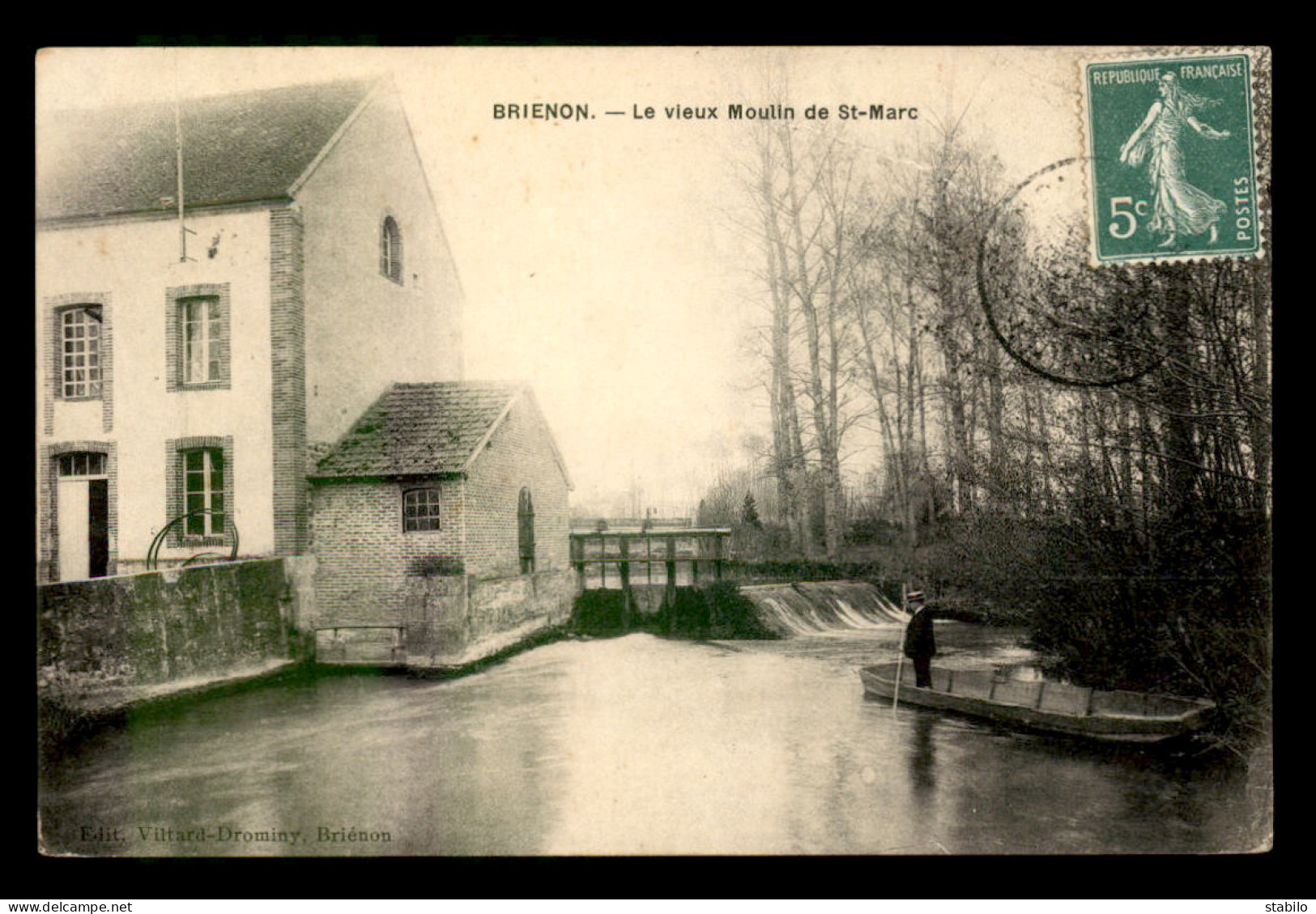 89 - BRIENON - LE VIEUX MOULIN DE ST-MARC - Brienon Sur Armancon