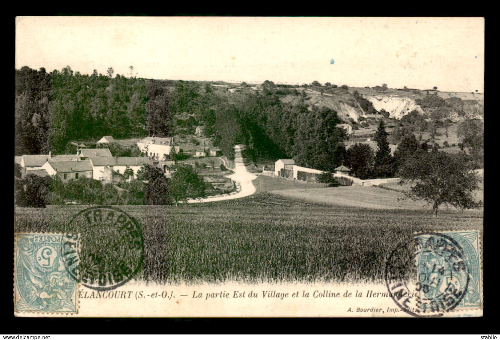 78 - ELANCOURT - COTE EST ET COLLINE DE LA HERMANDERIE - Elancourt