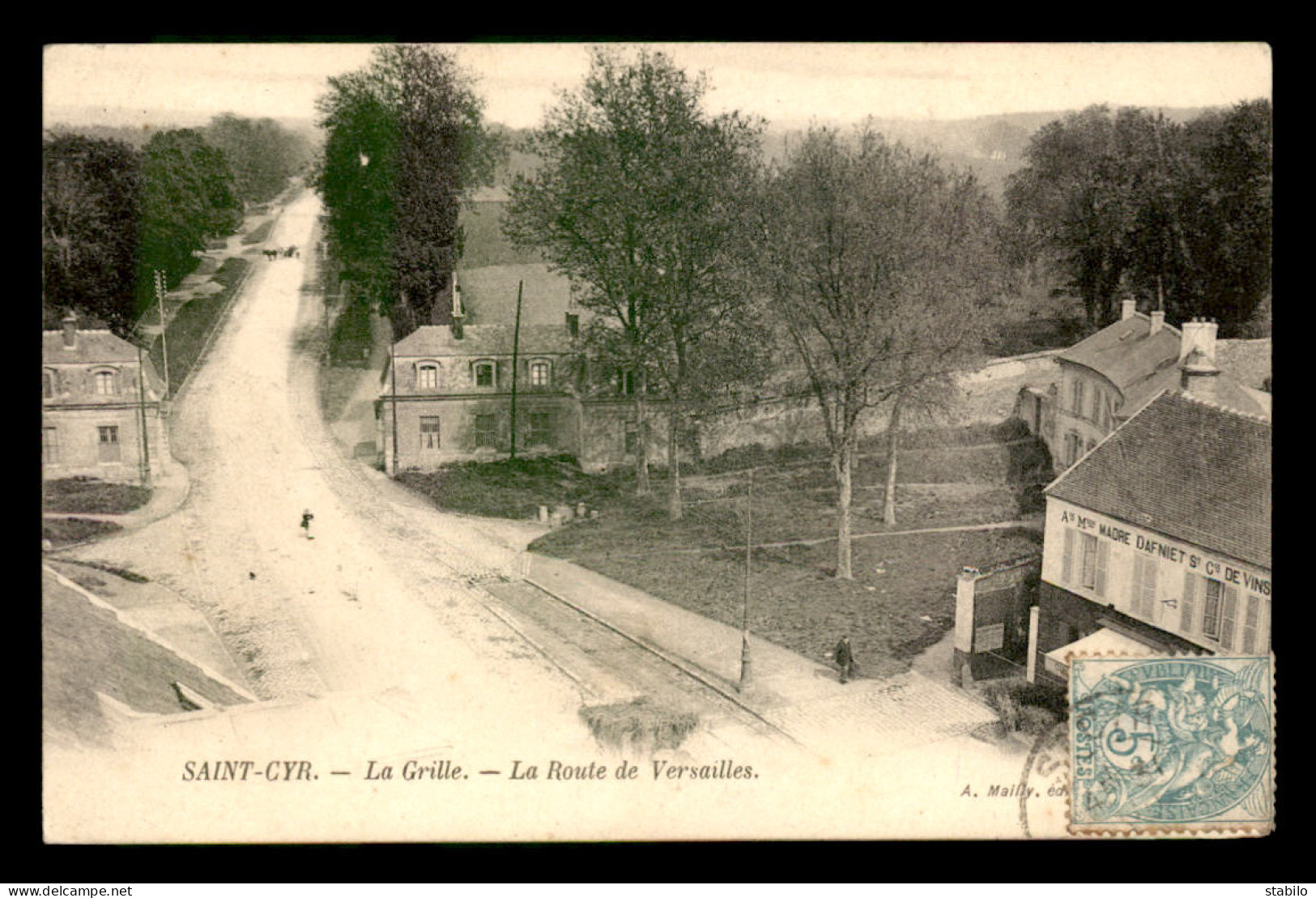 78 - SAINT-CYR - LA GRILLE - ROUTE DE VERSAILLES - St. Cyr L'Ecole