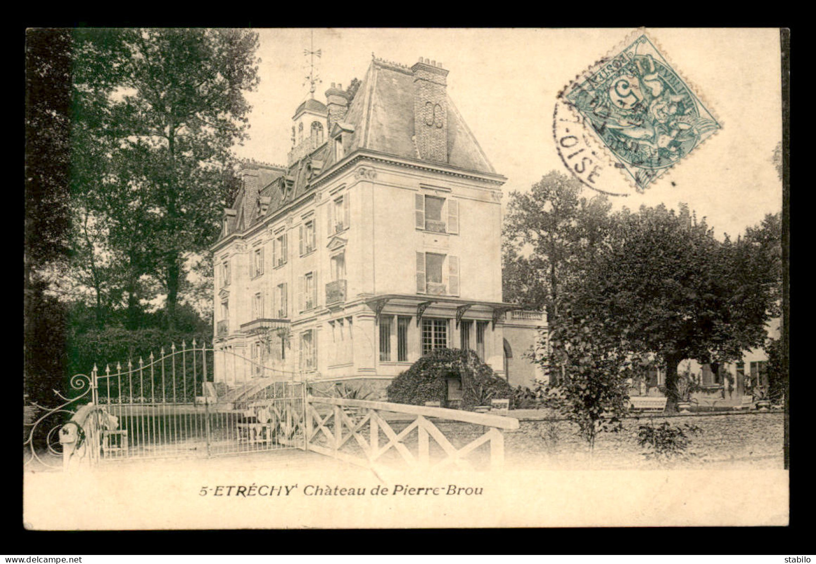 91 - ETRECHY - CHATEAU DE PIERRE-BROU - Etrechy