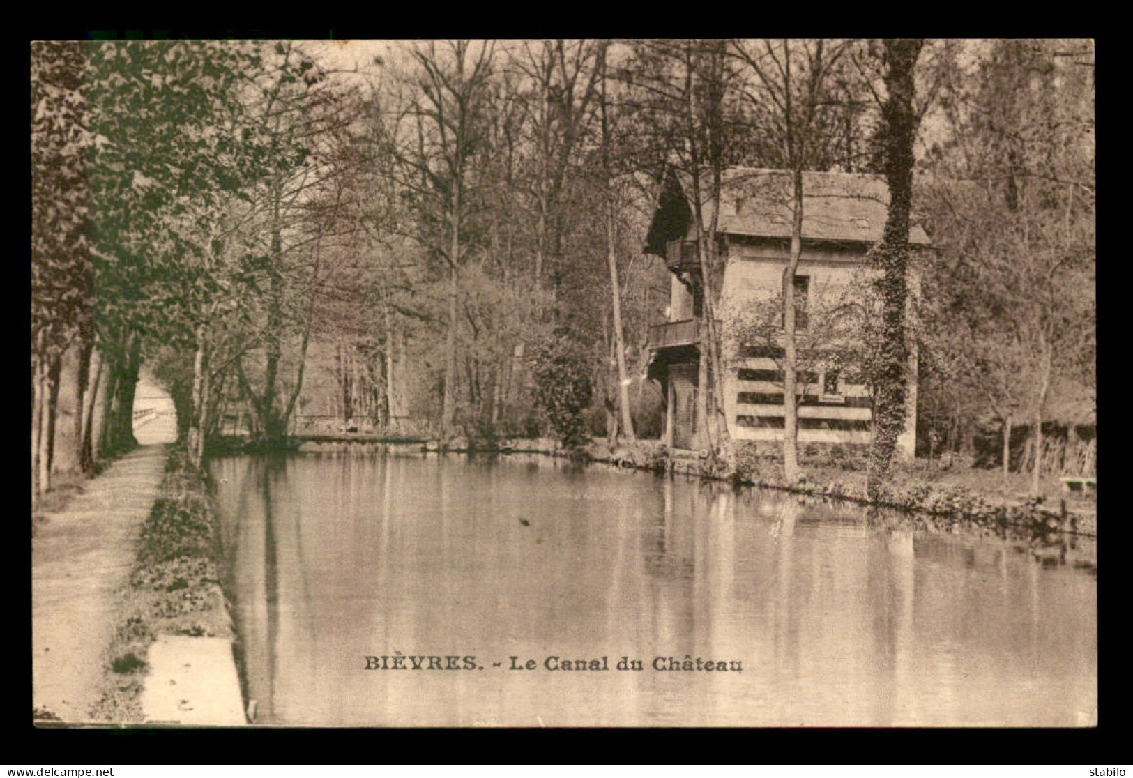 91 - BIEVRES - LE CANAL DU CHATEAU - Bievres