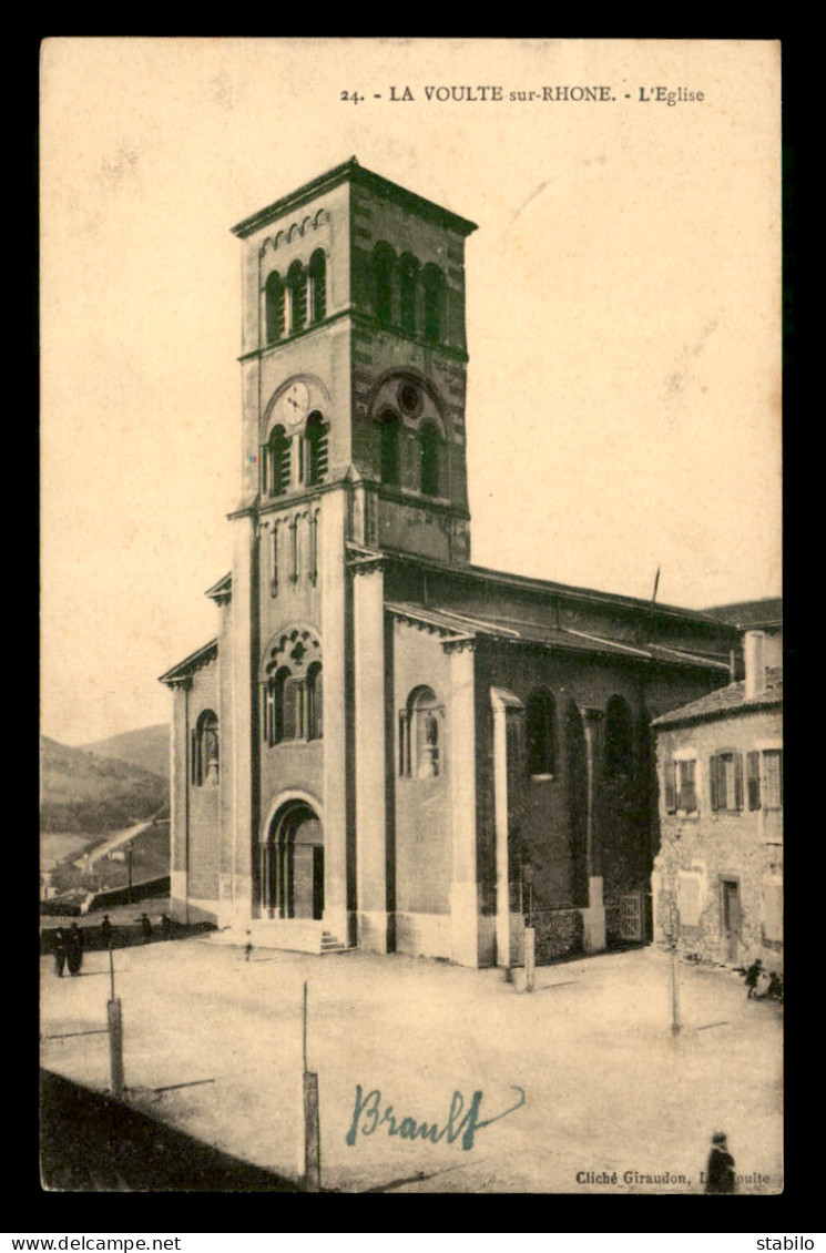 07 - LA VOULTE-SUR-RHONE - L'EGLISE - La Voulte-sur-Rhône