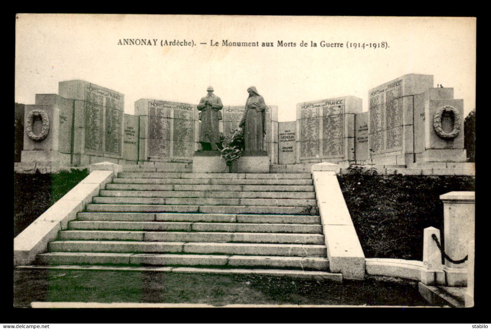 07 - ANNONAY - LE MONUMENT AUX MORTS - Annonay