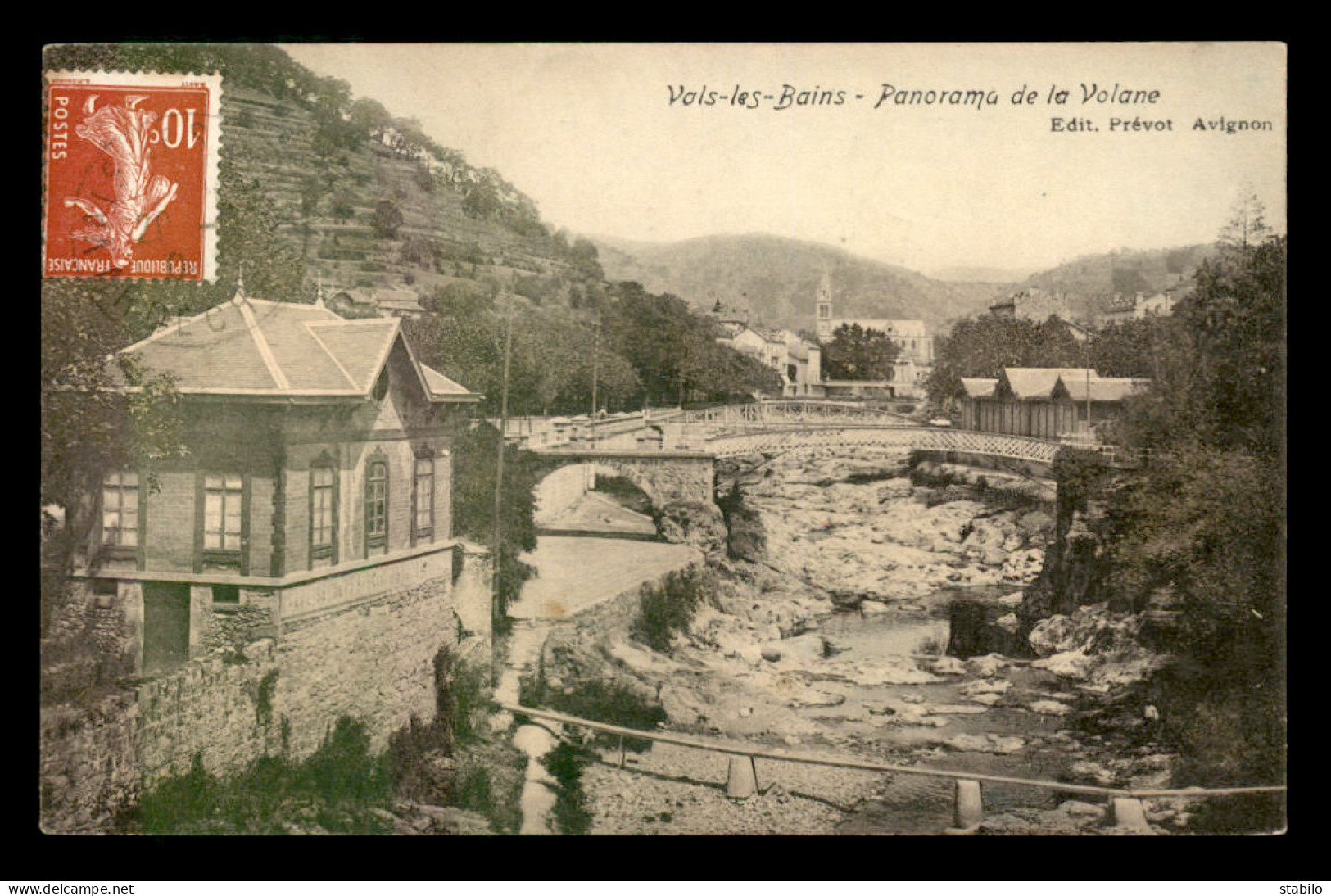 07 - VALS-LES-BAINS - PANORAMA DE LA VOLANE - Vals Les Bains