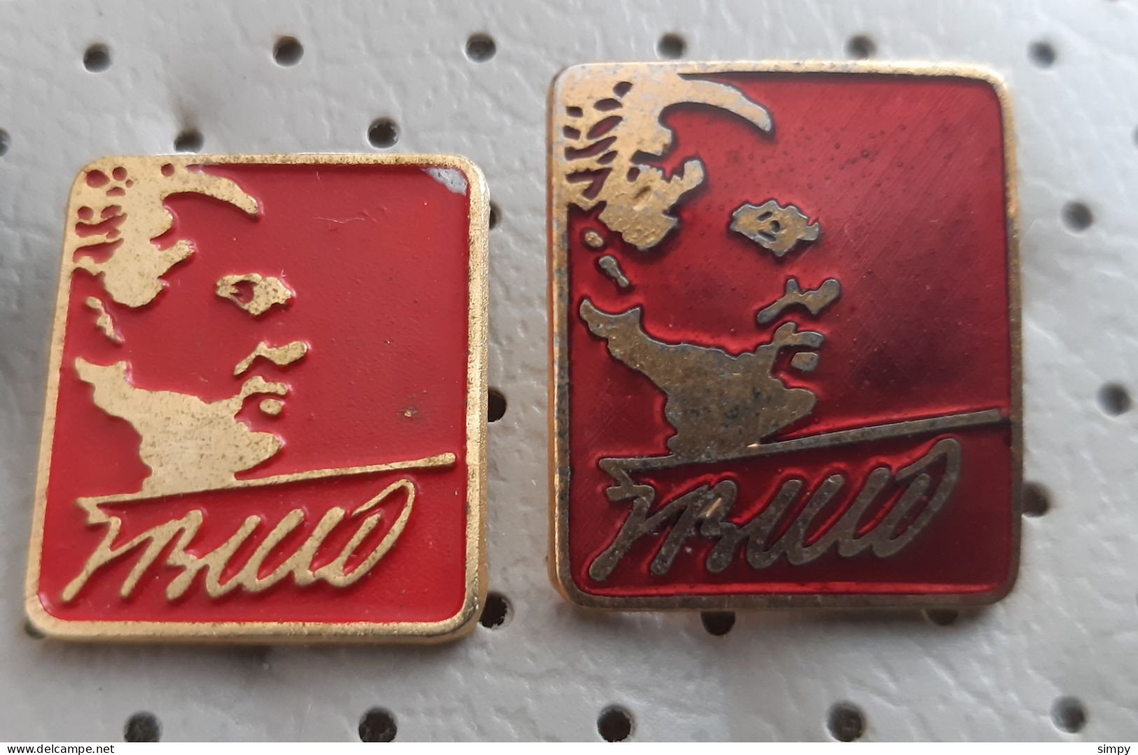 Josip Broz Tito Yugoslavia  Pins - Berühmte Personen