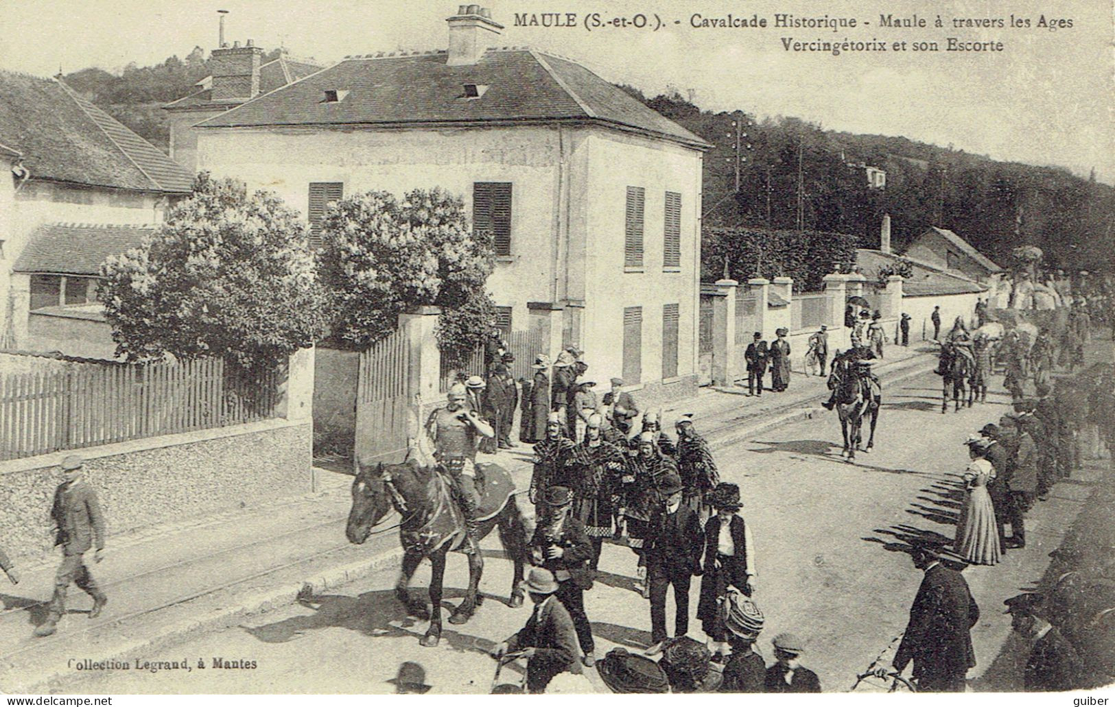 78 Maule Cavalcade Historique  Vercingetorix  7/05/1911 - Maule