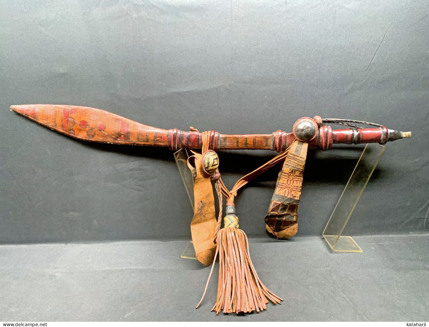 FIN SABRE MANDINGUE, CIRCA 1930, LAME EUROPEENNE, AFRIQUE DE L'OUEST, MALINKE - Armas Blancas