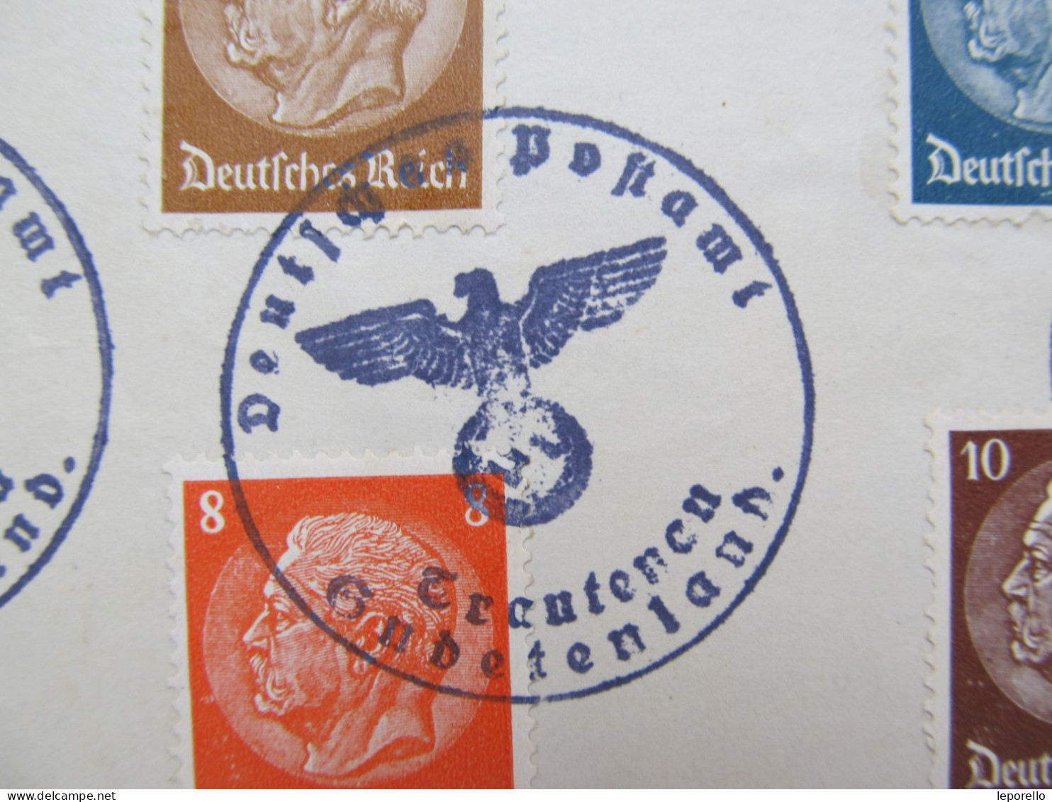 Deutsches Postamt Trautenau Trutnov Sudetenland  / P7176 - Sudetenland