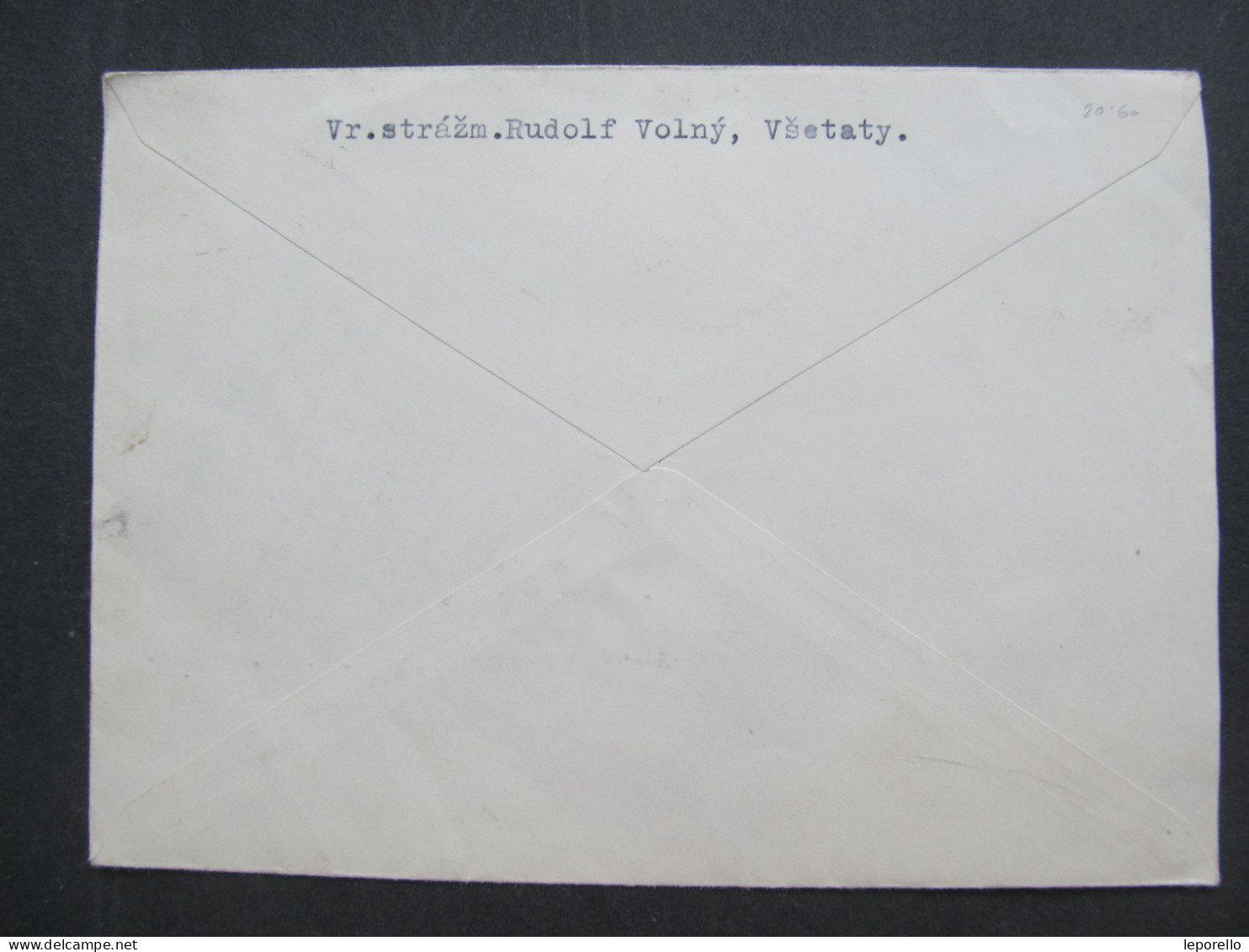 BRIEF Všetaty - Josefov 1943   / P7184 - Briefe U. Dokumente