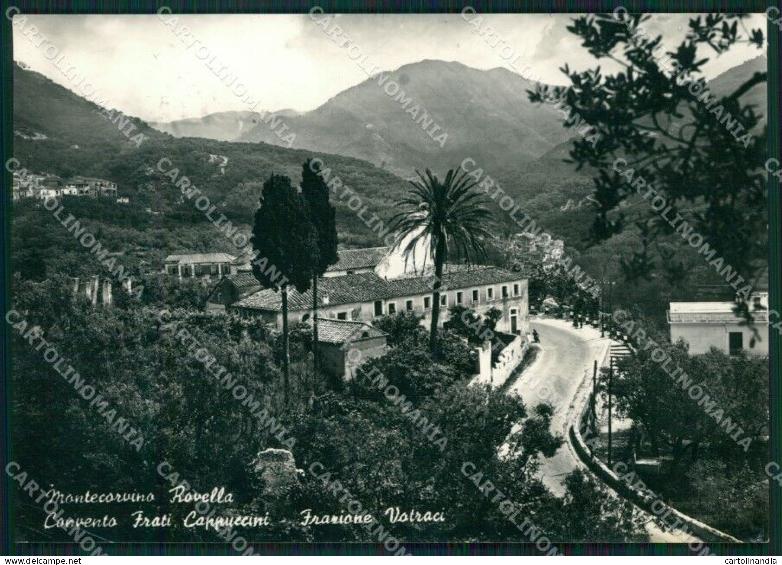 Salerno Montecorvino Rovella PIEGHINA Foto FG Cartolina ZKM7300 - Salerno