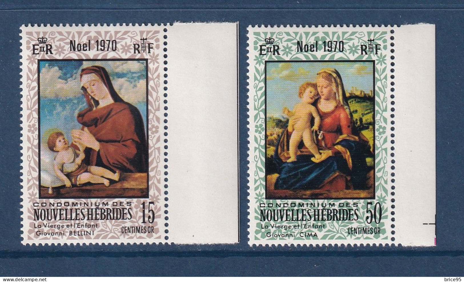 Nouvelles Hébrides - YT N° 300 Et 301 ** - Neuf Sans Charnière - 1970 - Ongebruikt