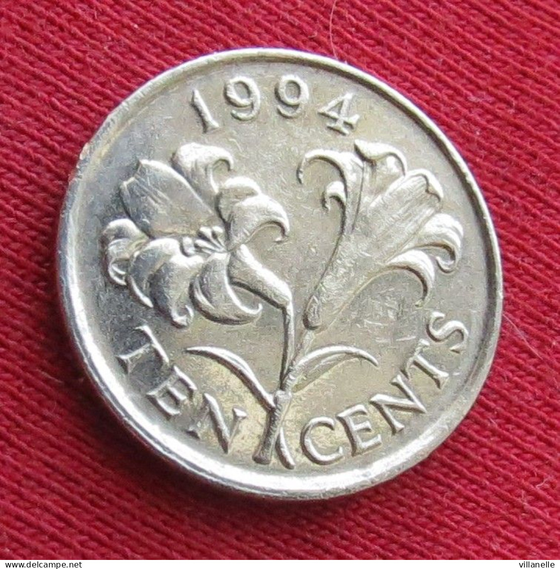 Bermuda 10 Cents 1994 KM# 46 Lt 537  Bermudes Bermudas - Bermuda