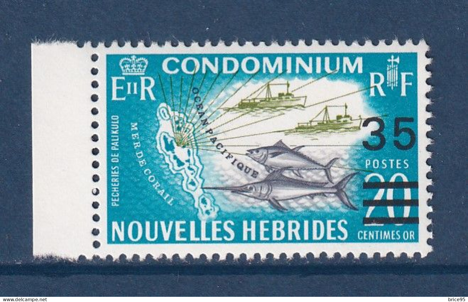 Nouvelles Hébrides - YT N° 298 ** - Neuf Sans Charnière - 1970 - Unused Stamps