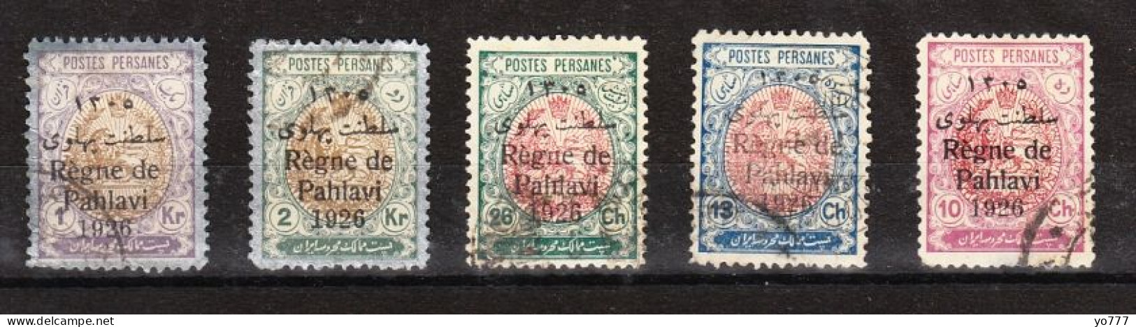 IRAN 1926 Mi.518-33 Pahlavi Used - Iran